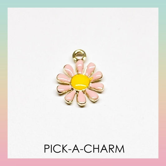 Charm - Pink Daisy