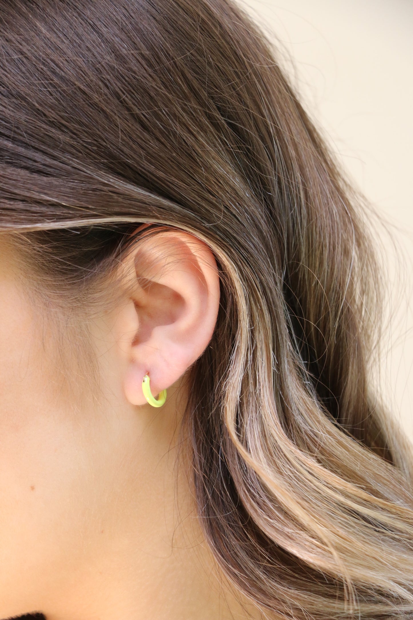 Mia (Gold-Filled) - Neon Yellow