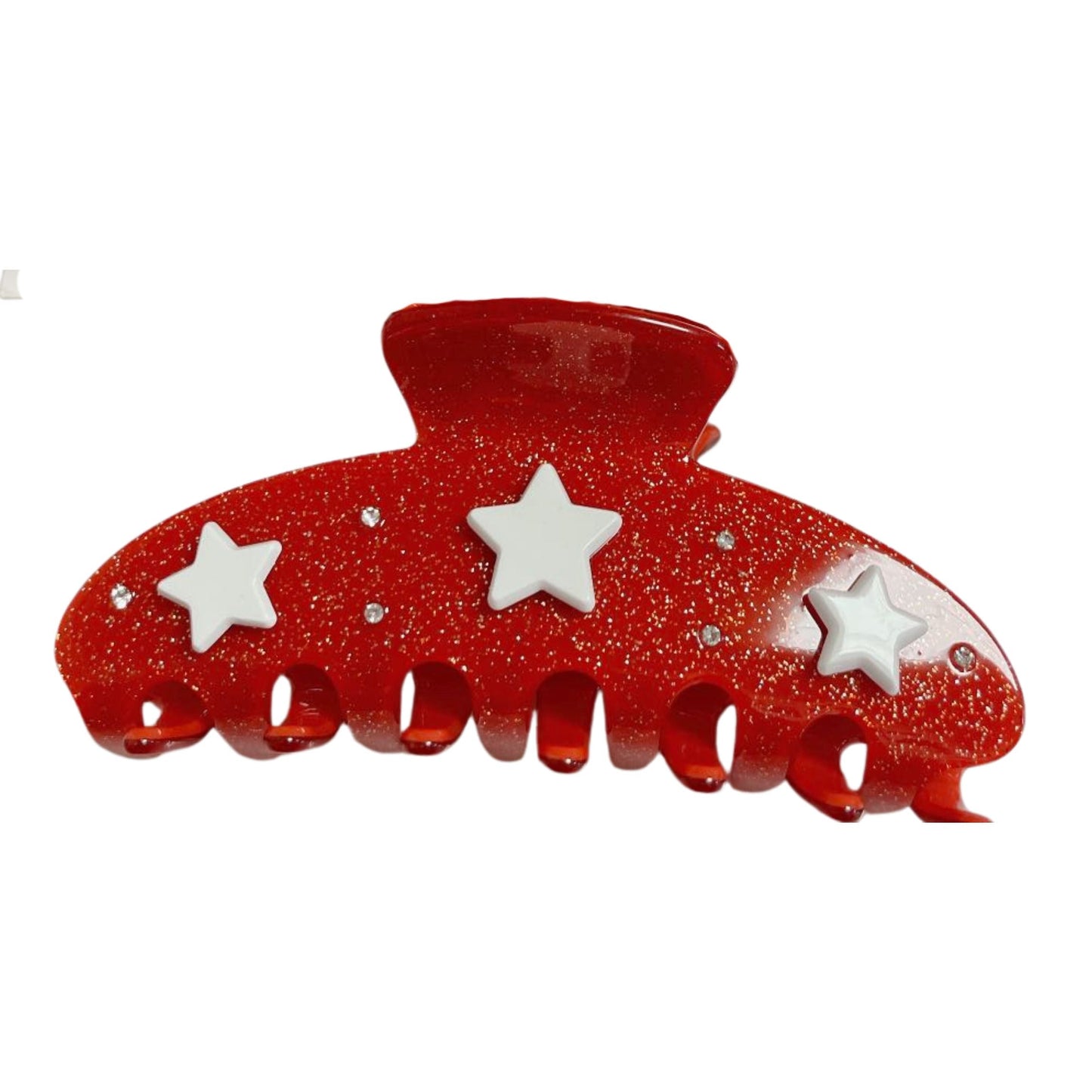 Hair Clip - Haley Red