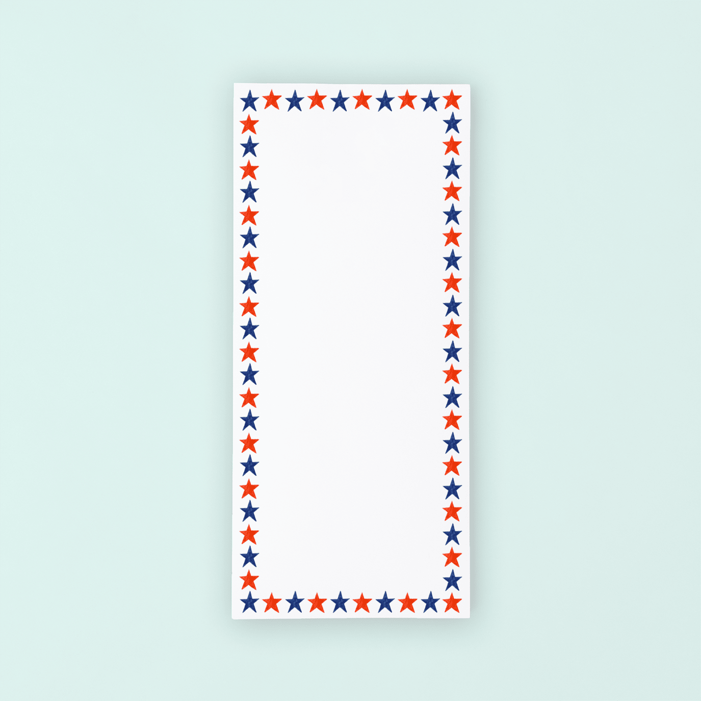 4th of July Stars Lists Pad - Shop LINNY CO