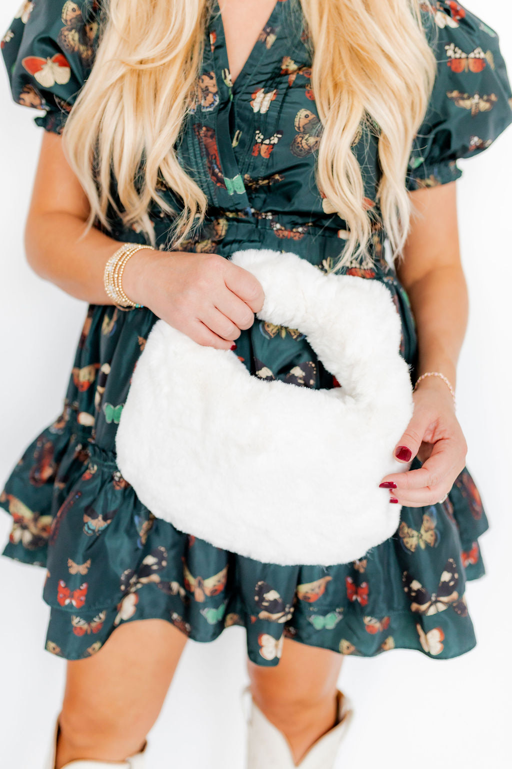 Charlotte Faux Fur Bag