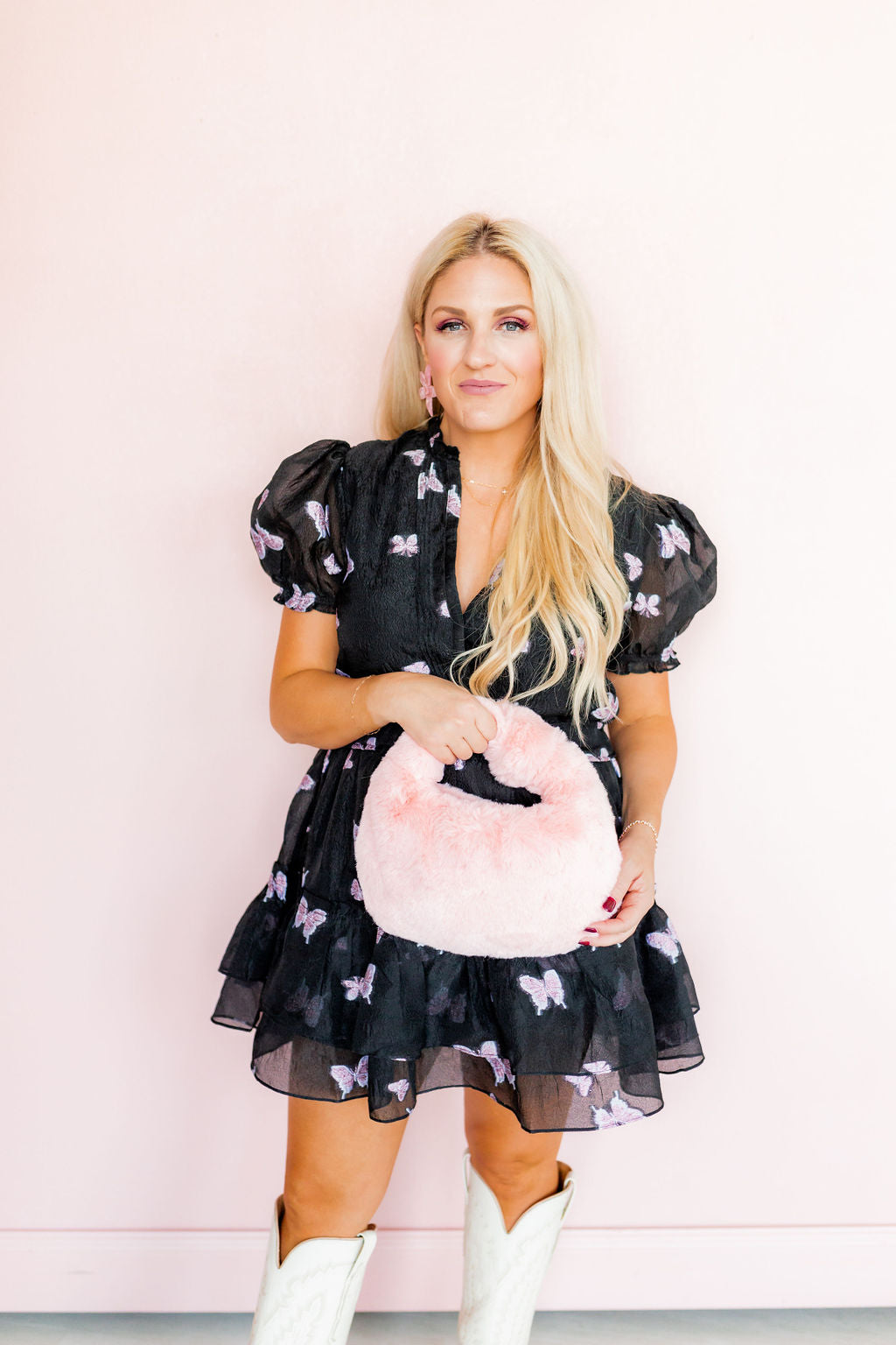 Charlotte Faux Fur Bag