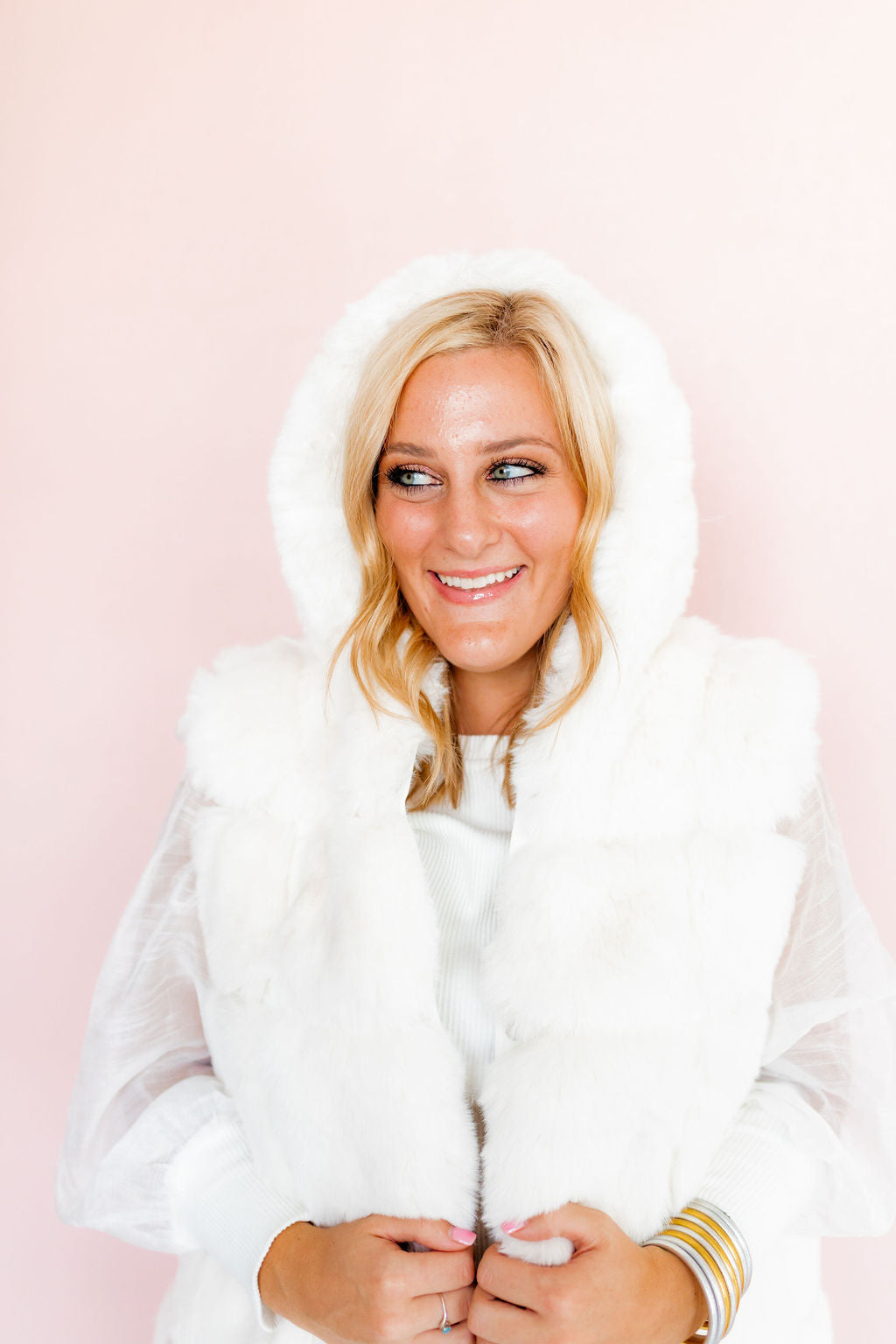 Maria Faux Fur Gilet
