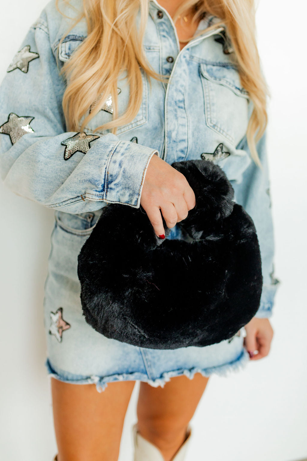 Charlotte Faux Fur Bag