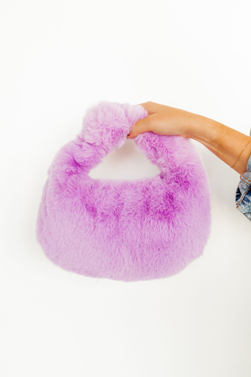 Charlotte Faux Fur Bag