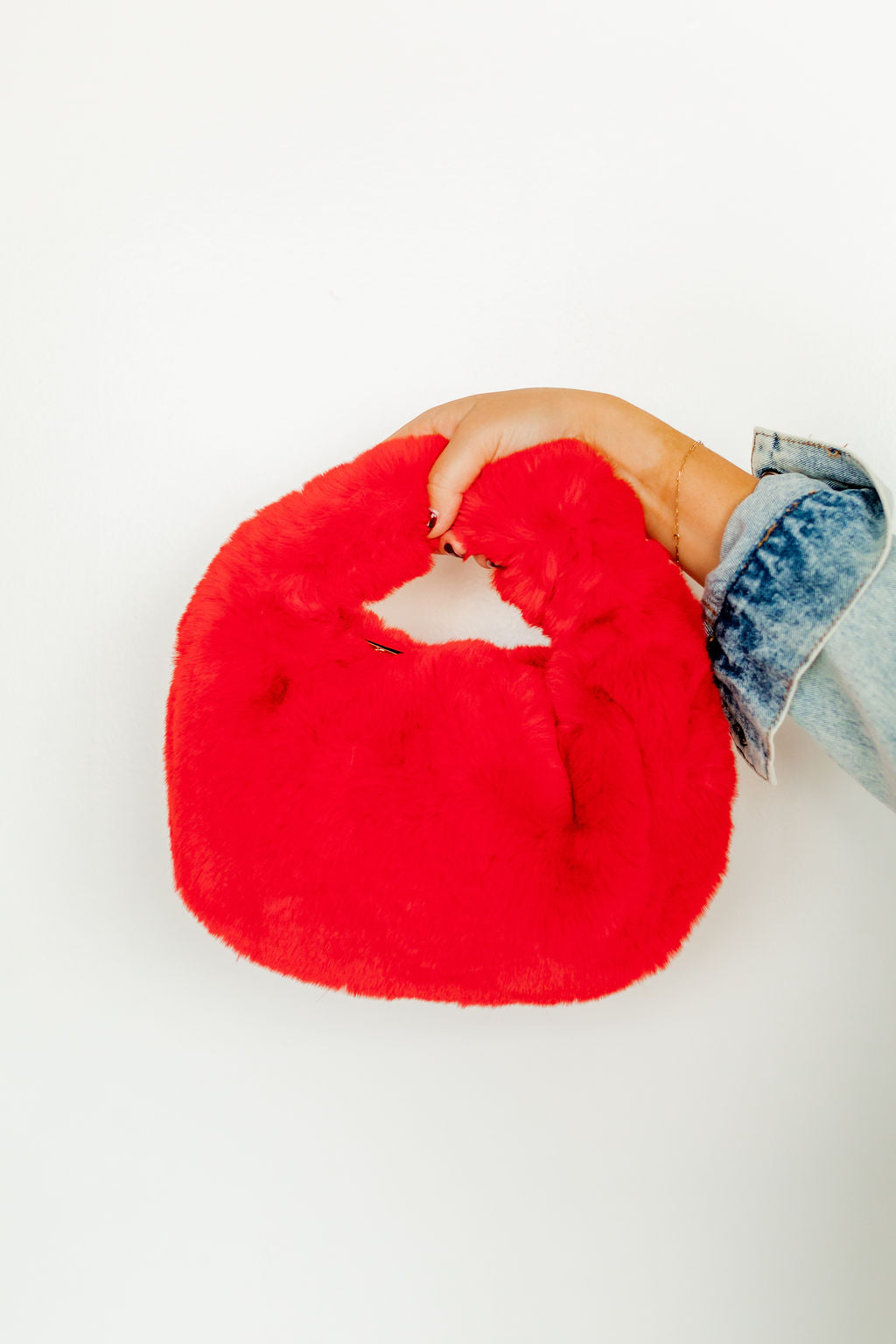 Charlotte Faux Fur Bag