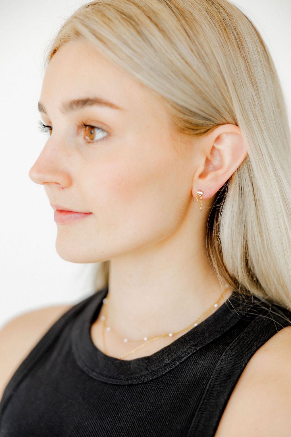 Screwback Stud Earrings - Becca