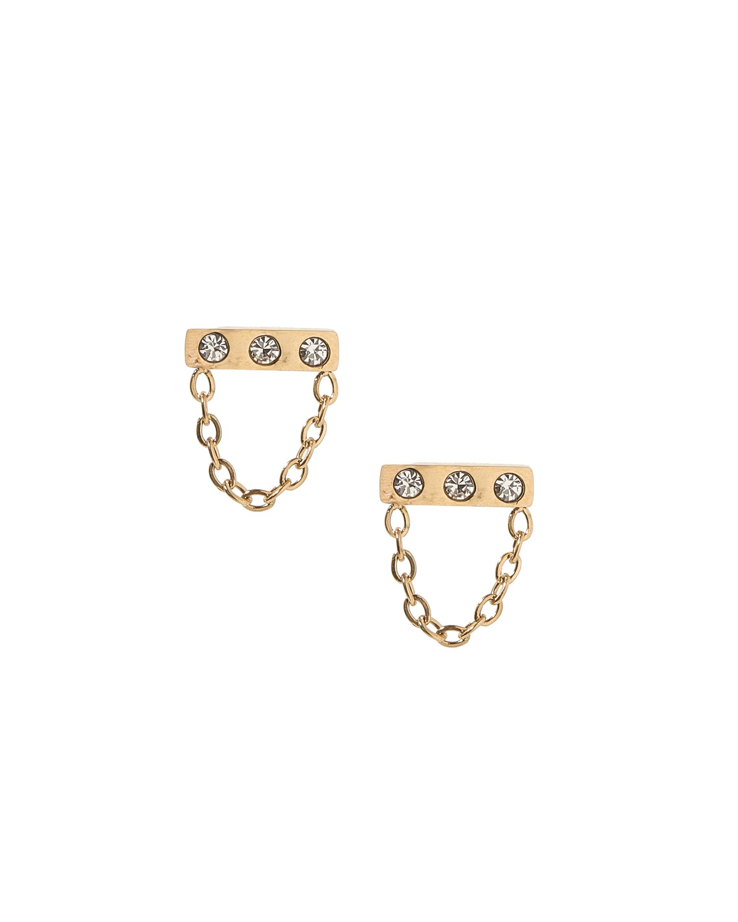 Screwback Stud Earrings - Channing