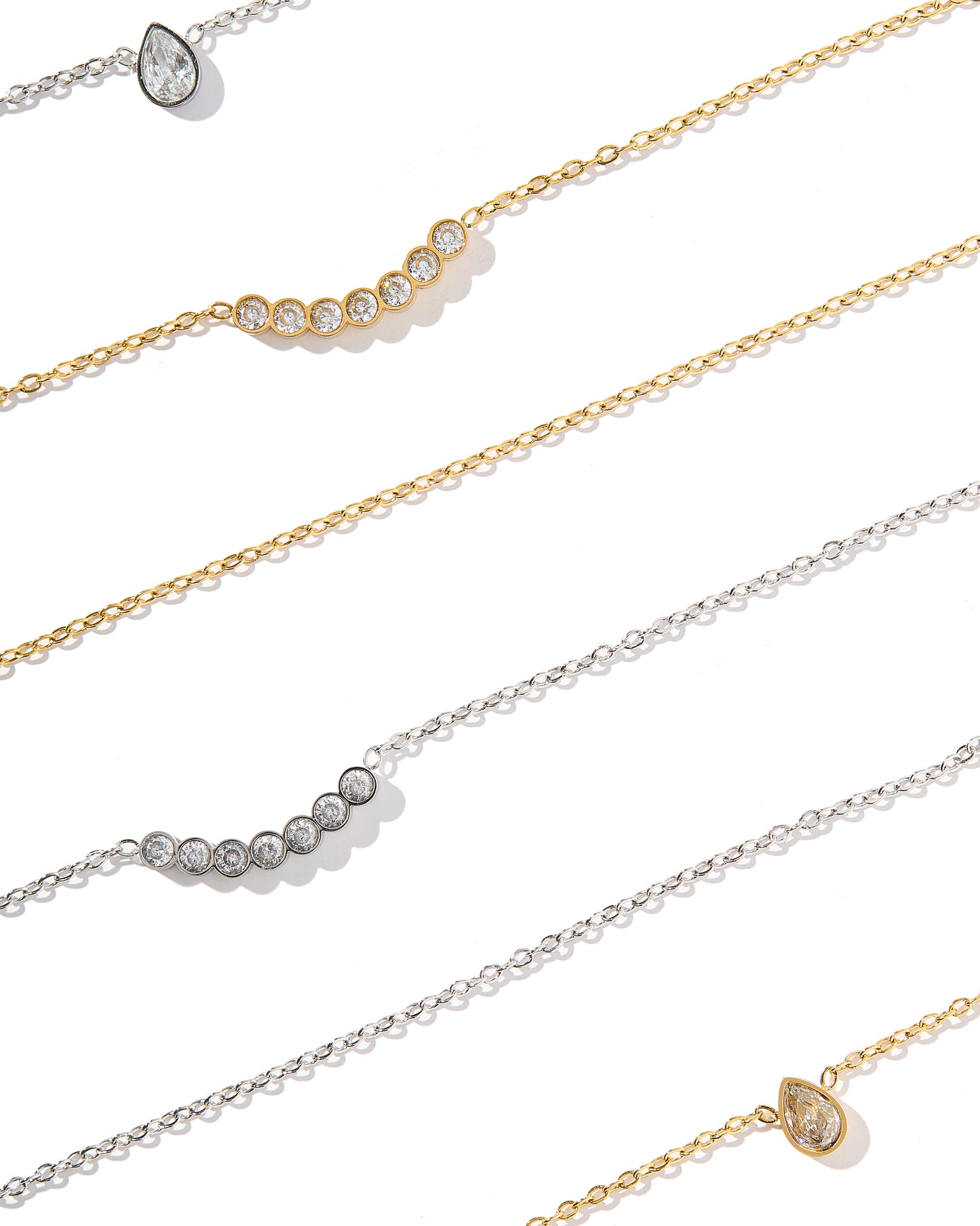 Necklace - Abigail Silver