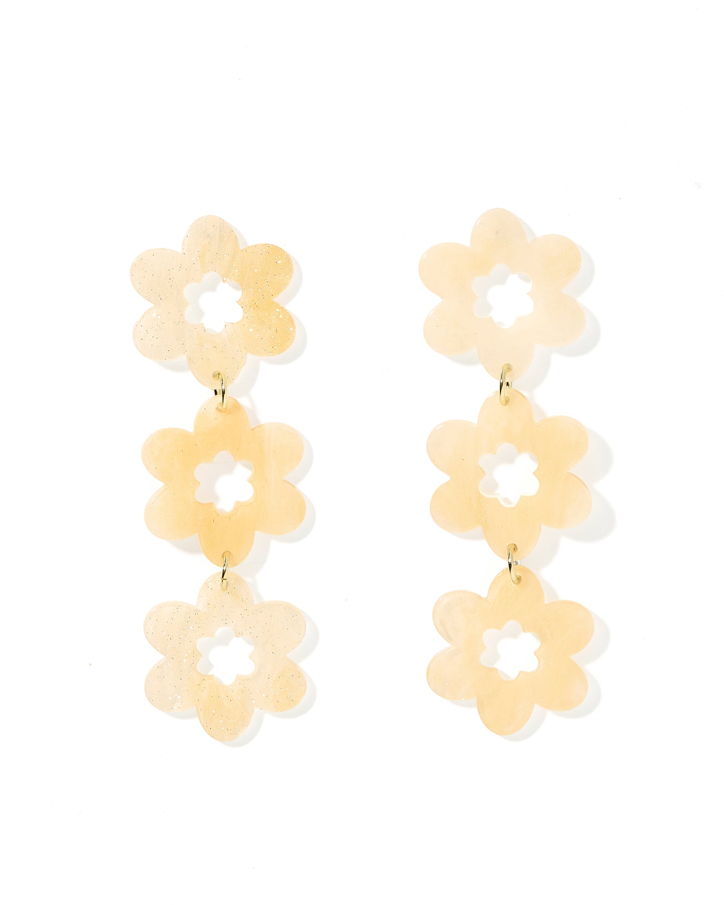 Zoey Statement Earrings - Milky Way