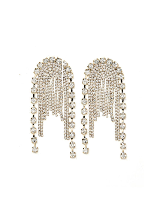 Alexis Statement Earrings - Gold - Shop LINNY CO