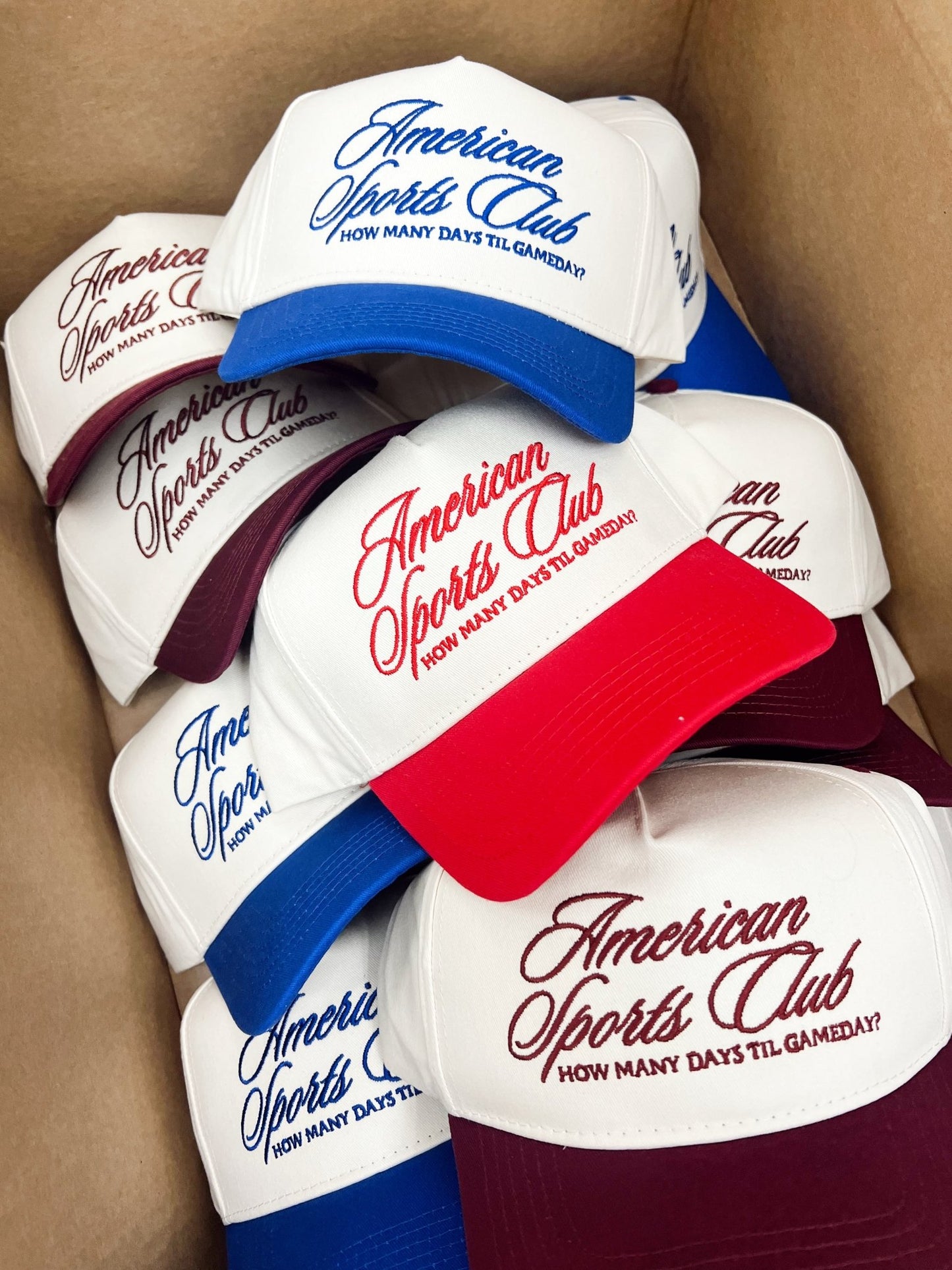 American Sports Club Vintage Trucker Hat - Shop LINNY CO