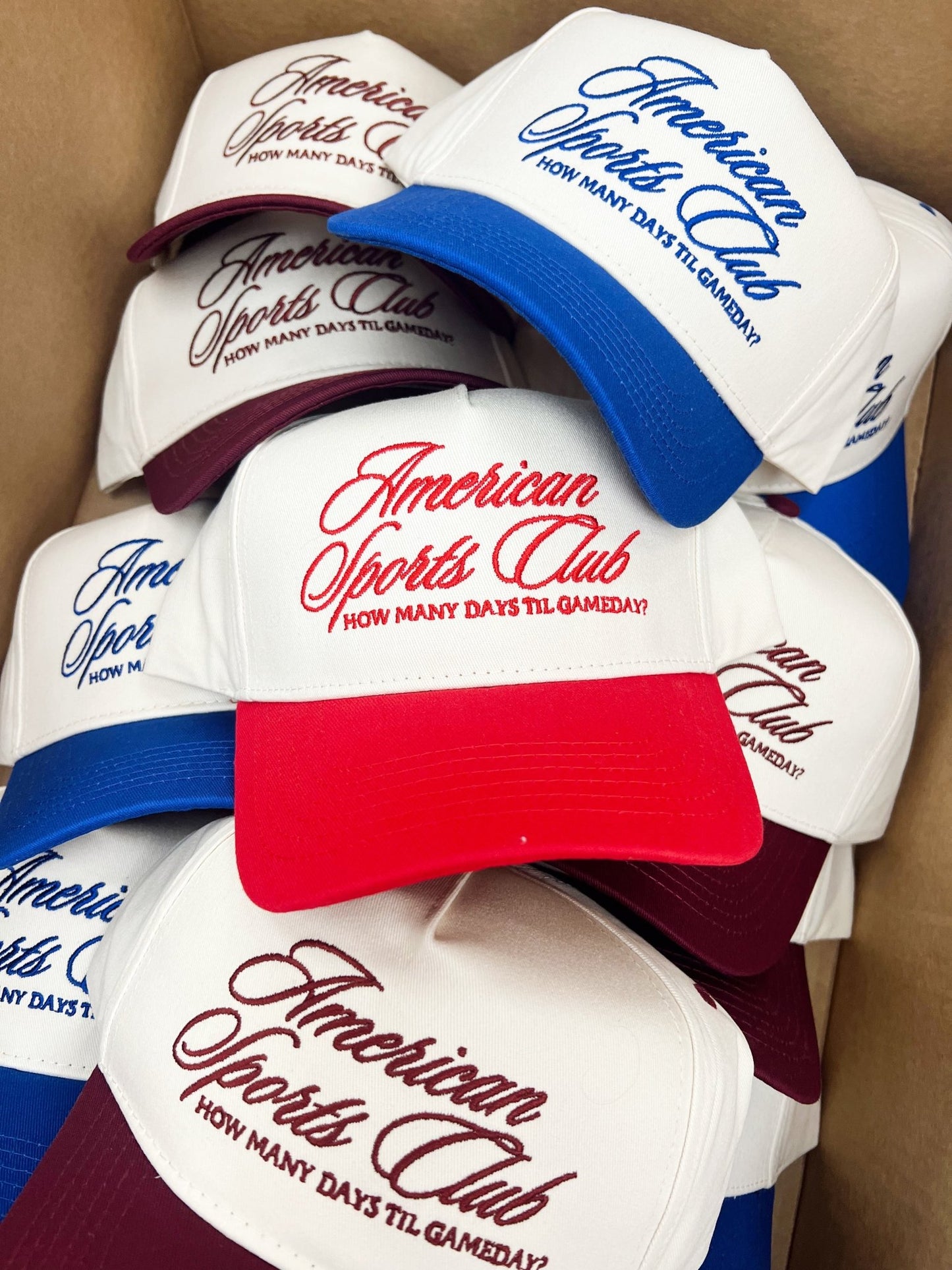 American Sports Club Vintage Trucker Hat - Shop LINNY CO