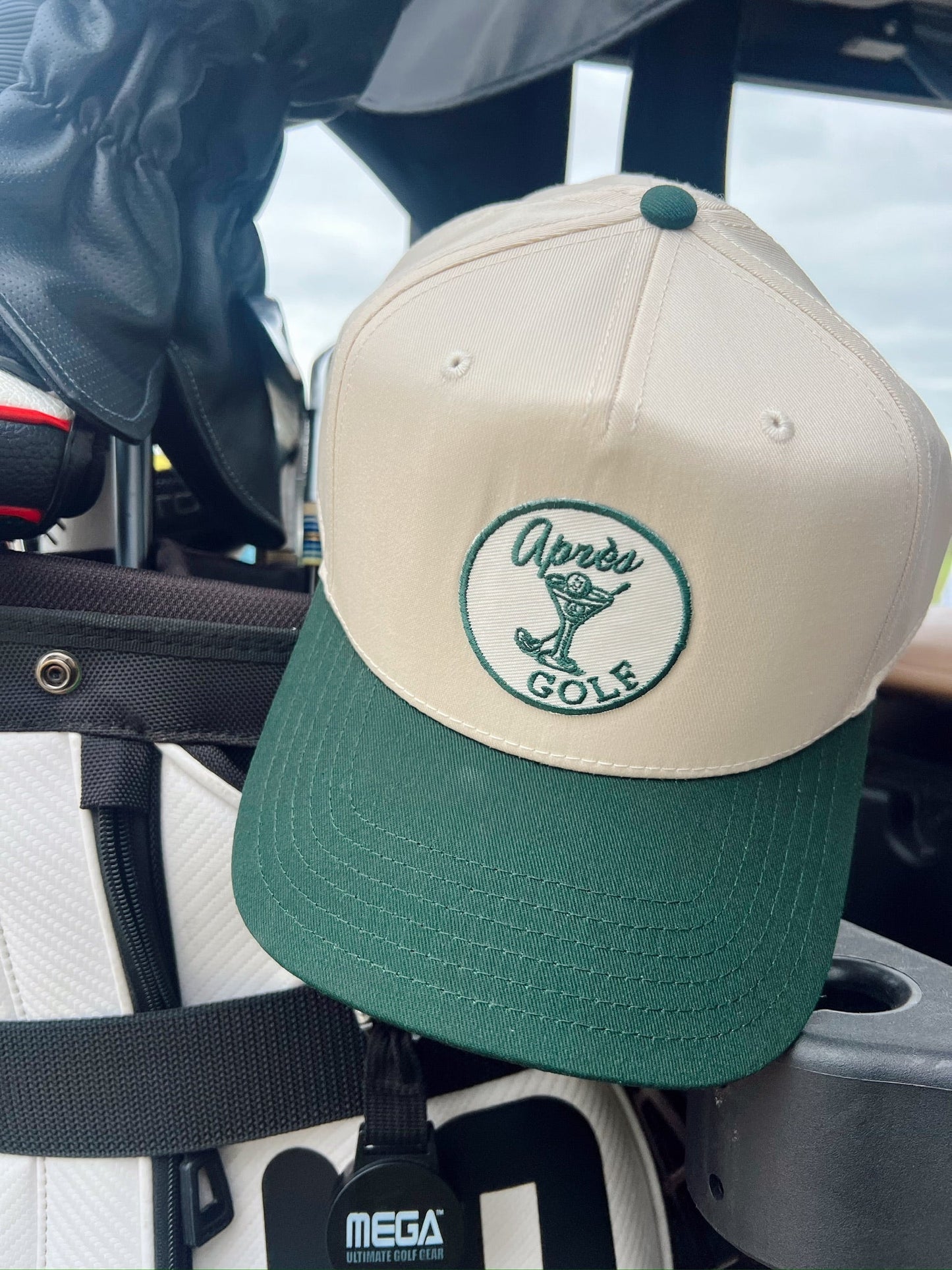 Apres Golf - Green Vintage Trucker Hat - Shop LINNY CO