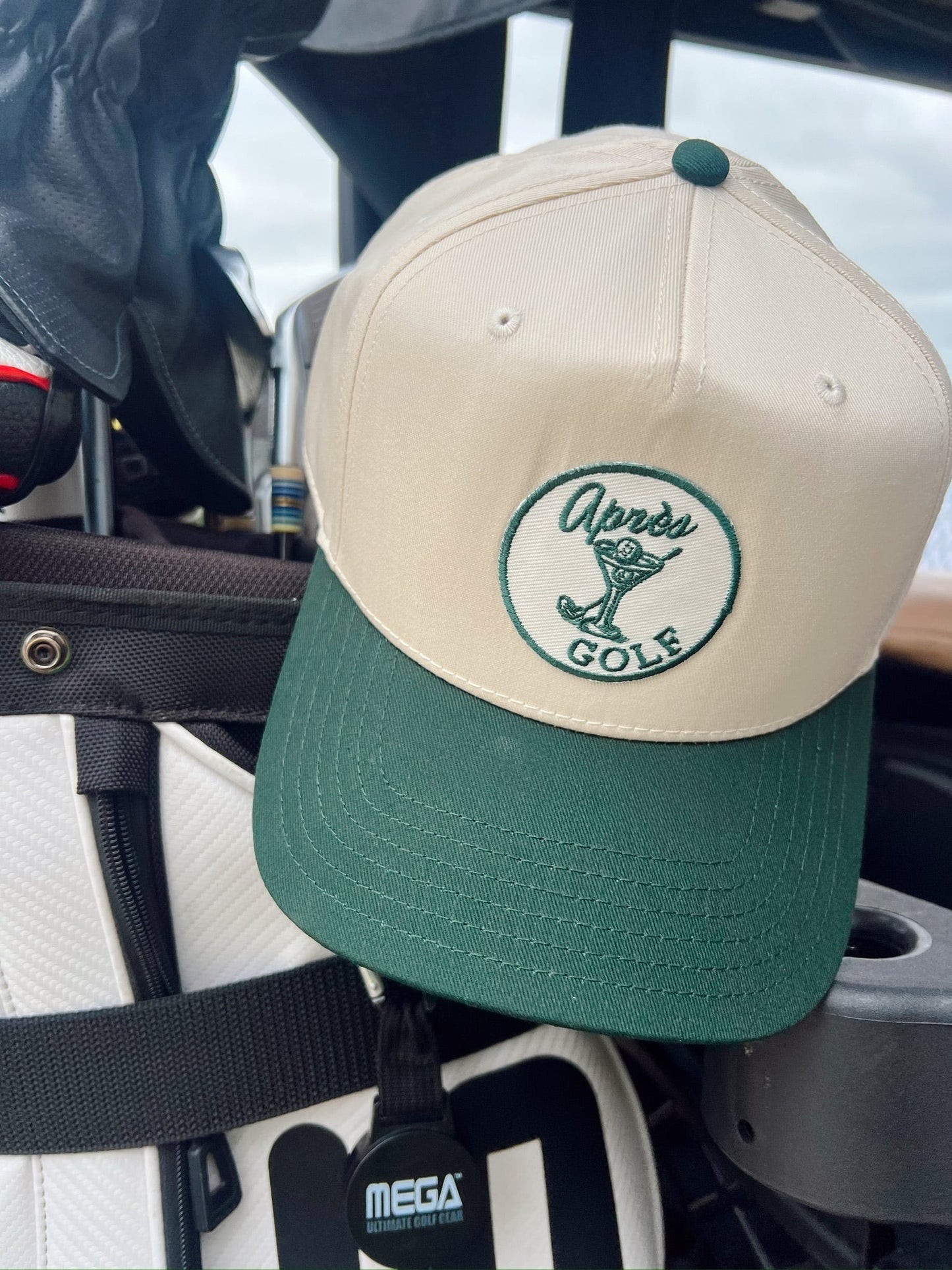 Apres Golf - Green Vintage Trucker Hat - Shop LINNY CO