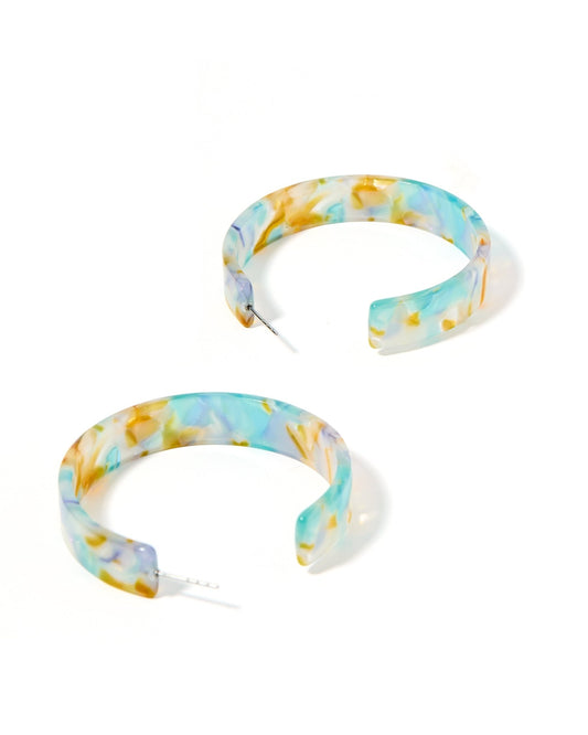 Ashley Medium Hoop Earrings - Mother Ginger - Shop LINNY CO