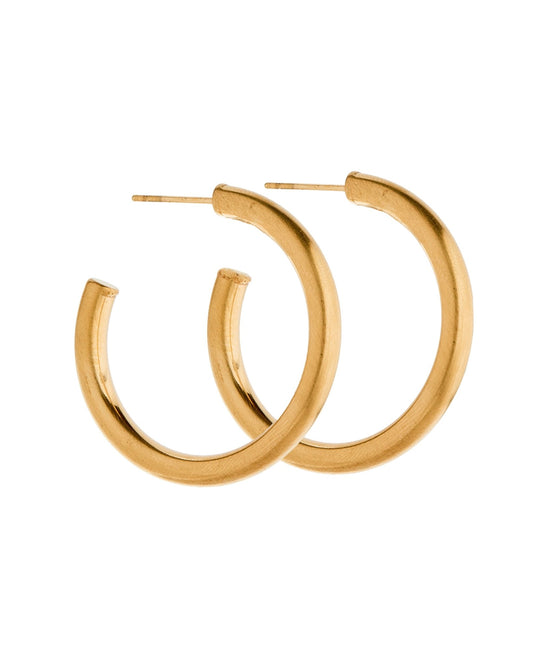 Avery Hoop Earrings - Gold - Shop LINNY CO