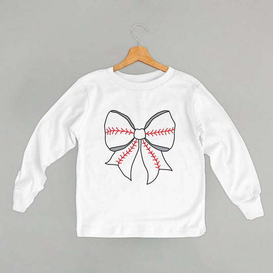 Baseball Bow (Kids) - Shop LINNY CO
