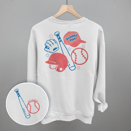 Baseball Mom Doodle (Back Print) - Shop LINNY CO