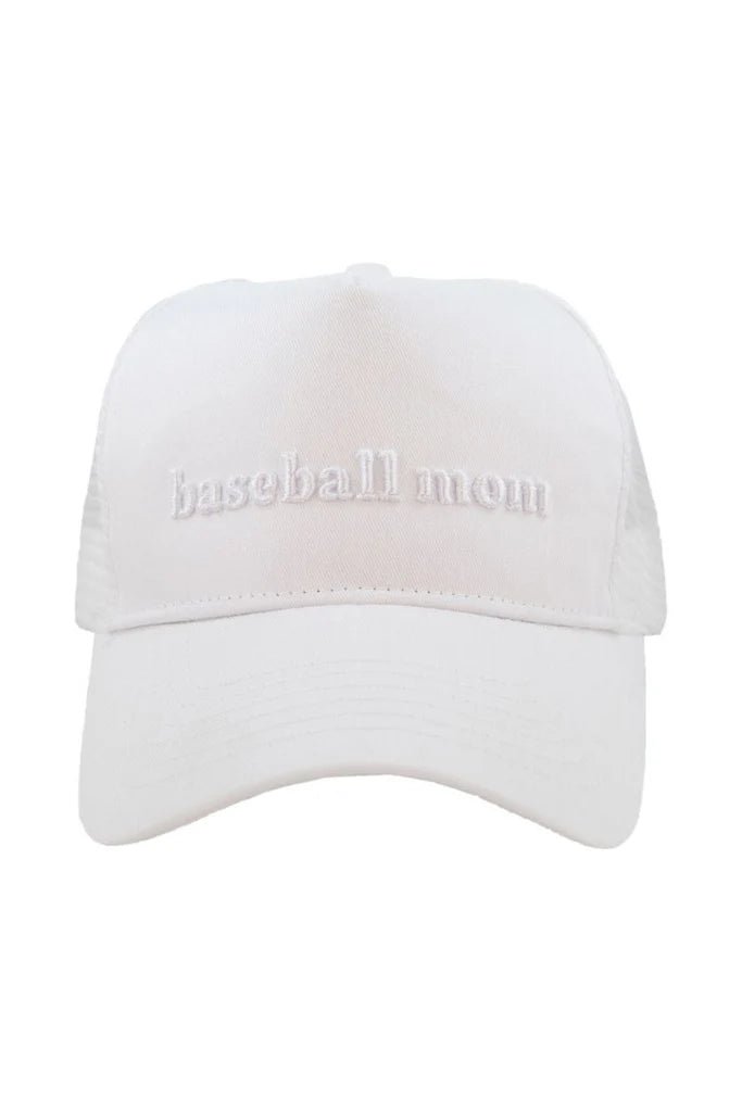 Baseball Mom - Vintage Trucker Hat - Shop LINNY CO