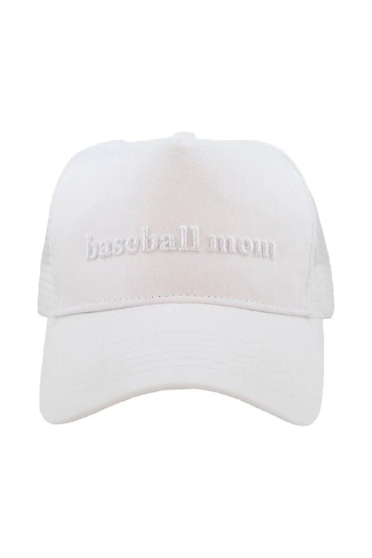 Baseball Mom - Vintage Trucker Hat - Shop LINNY CO