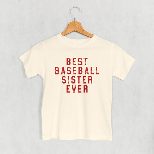 Best Baseball Sister Ever (Kids) - Shop LINNY CO