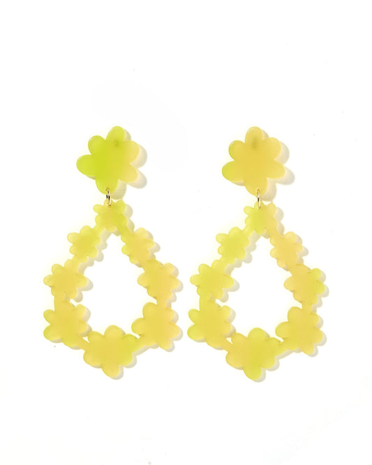 Bianca Statement Earrings - Citrine - Shop LINNY CO