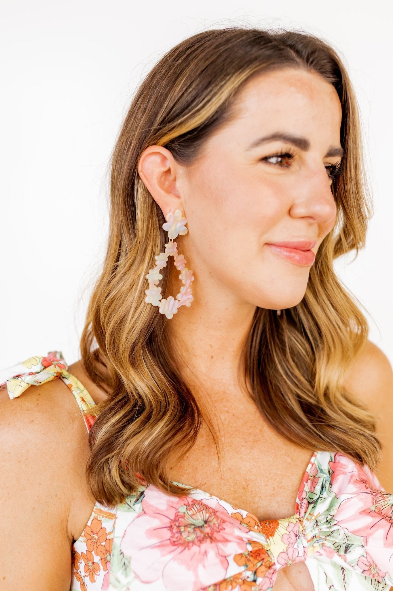 Bianca Statement Earrings - Pastel Punch - Shop LINNY CO