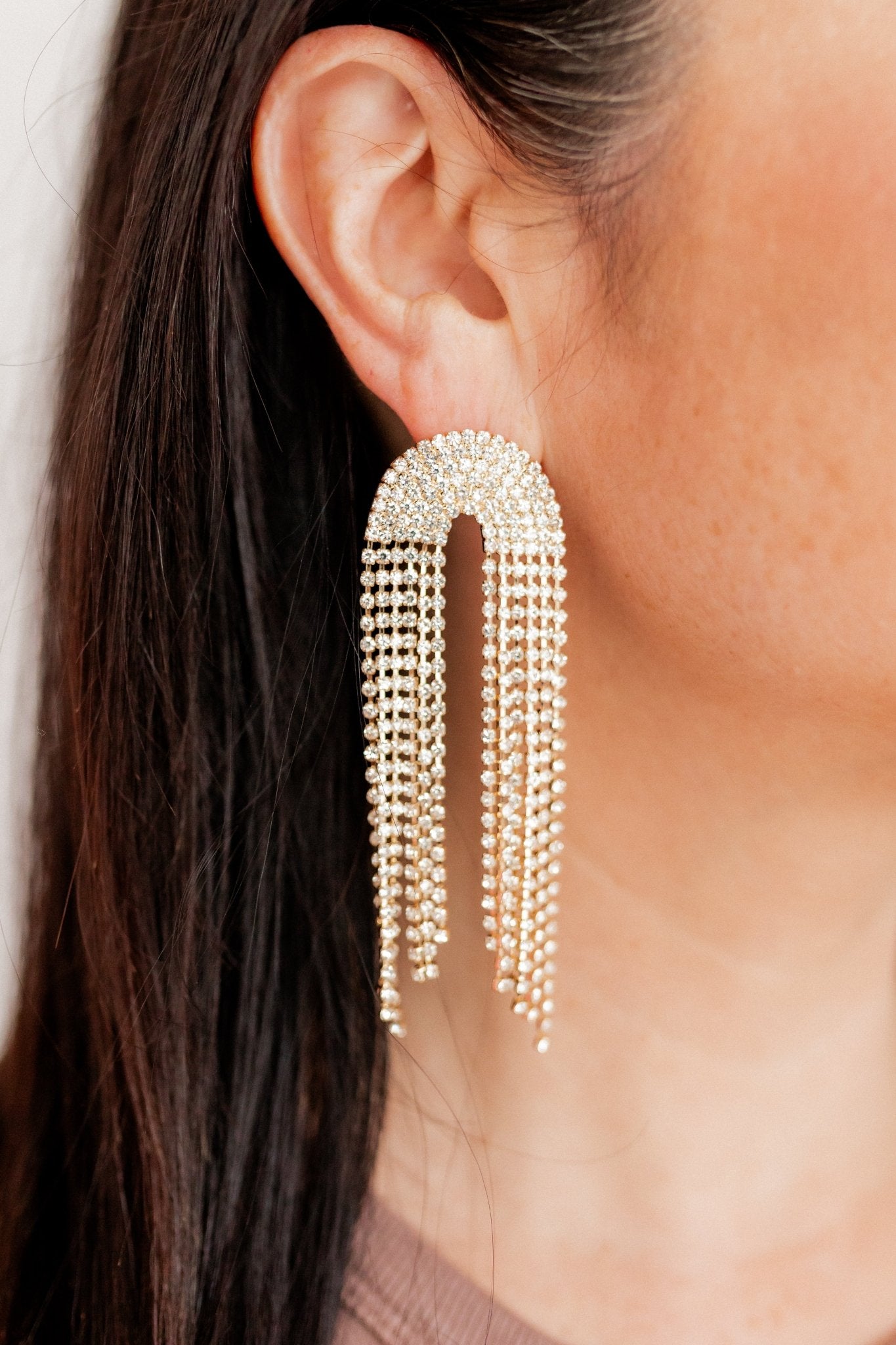 Blair Statement Earrings - Gold - Shop LINNY CO