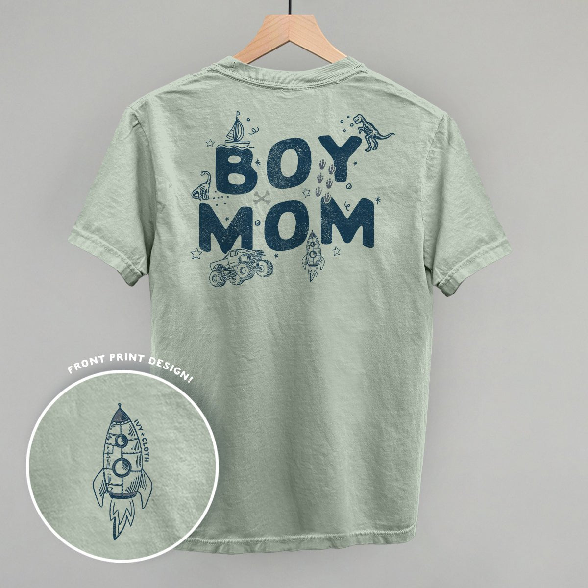 Boy Mom Doodles (Back Print) - Shop LINNY CO
