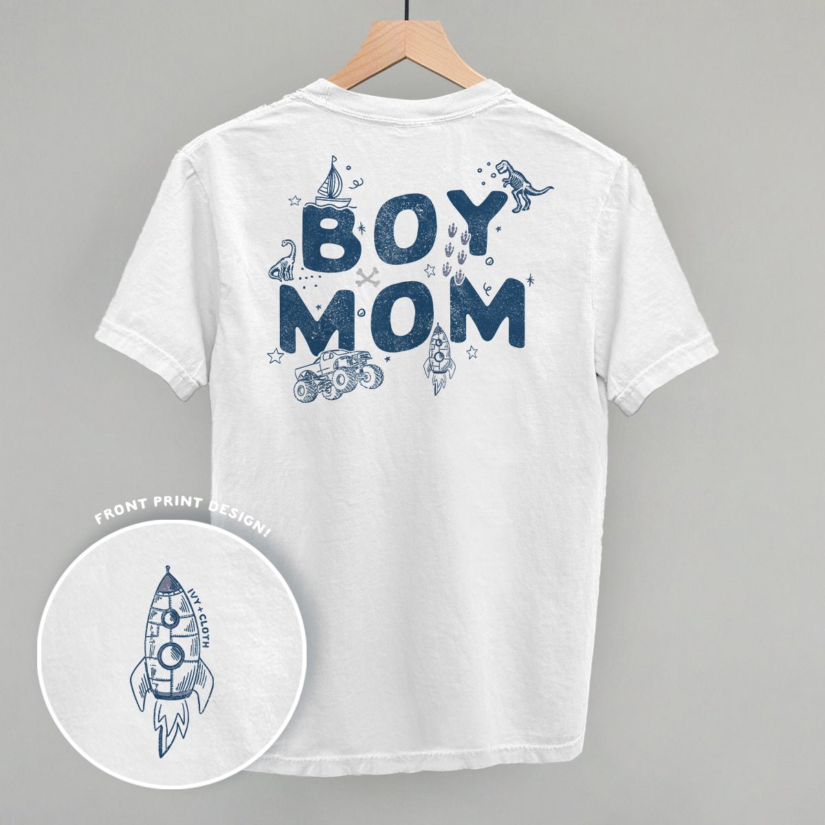 Boy Mom Doodles (Back Print) - Shop LINNY CO