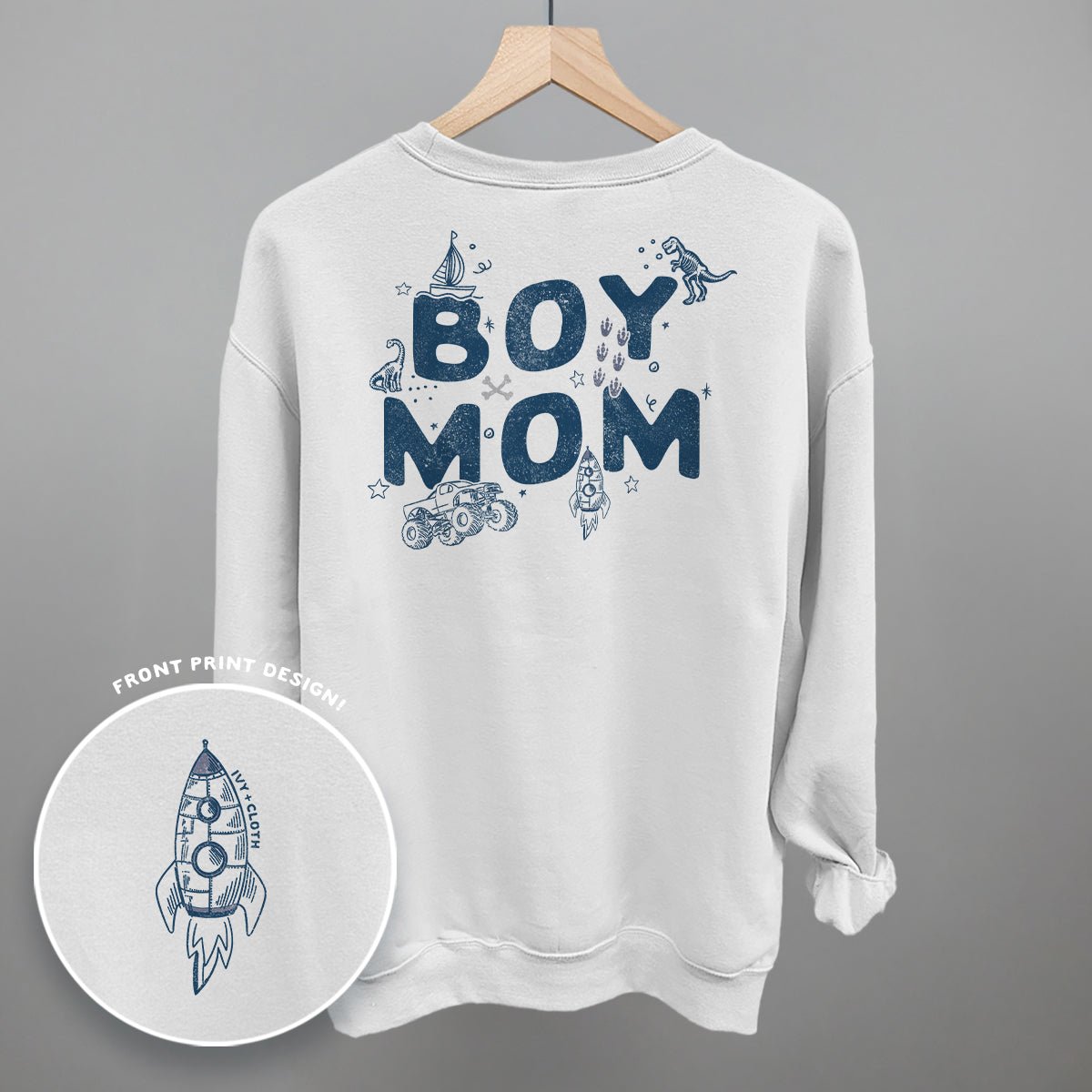 Boy Mom Doodles (Back Print) - Shop LINNY CO