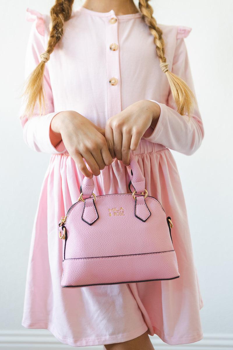Bubblegum Pink Girl's Crossbody Purse - Shop LINNY CO