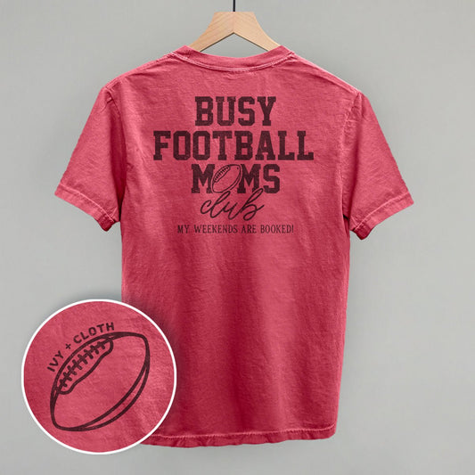 Busy Football Moms Club (Back Print) - Shop LINNY CO