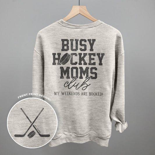Busy Hockey Moms Club (Back Print) - Shop LINNY CO