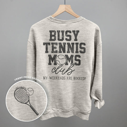 Busy Tennis Moms Club (Back Print) - Shop LINNY CO