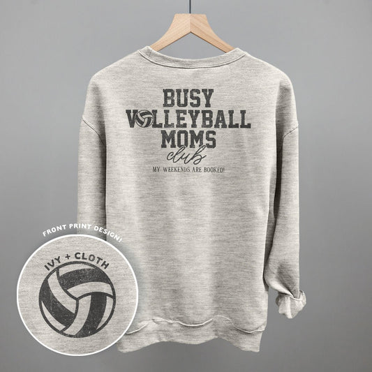 Busy Volleyball Moms Club (Back Print) - Shop LINNY CO