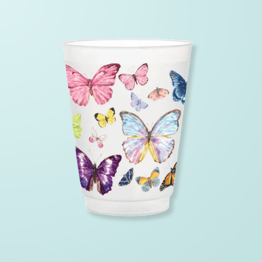 Butterflies Frosted Cups - Shop LINNY CO