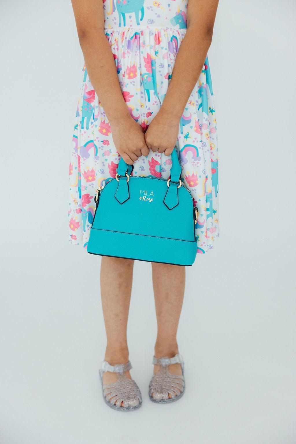 Caribbean Blue Girl's Crossbody Purse - Shop LINNY CO