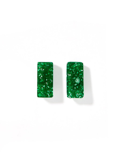 Caroline - Green Glitter - Shop LINNY CO
