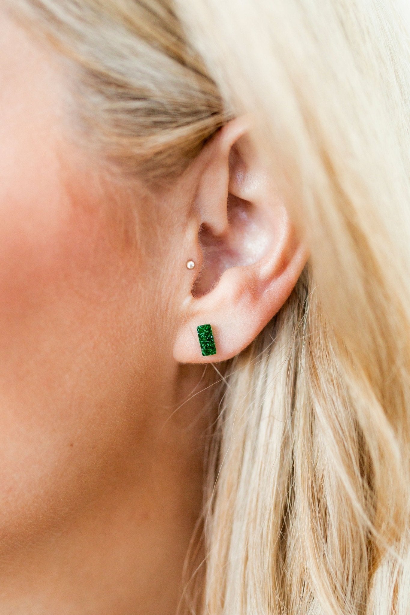 Caroline - Green Glitter - Shop LINNY CO