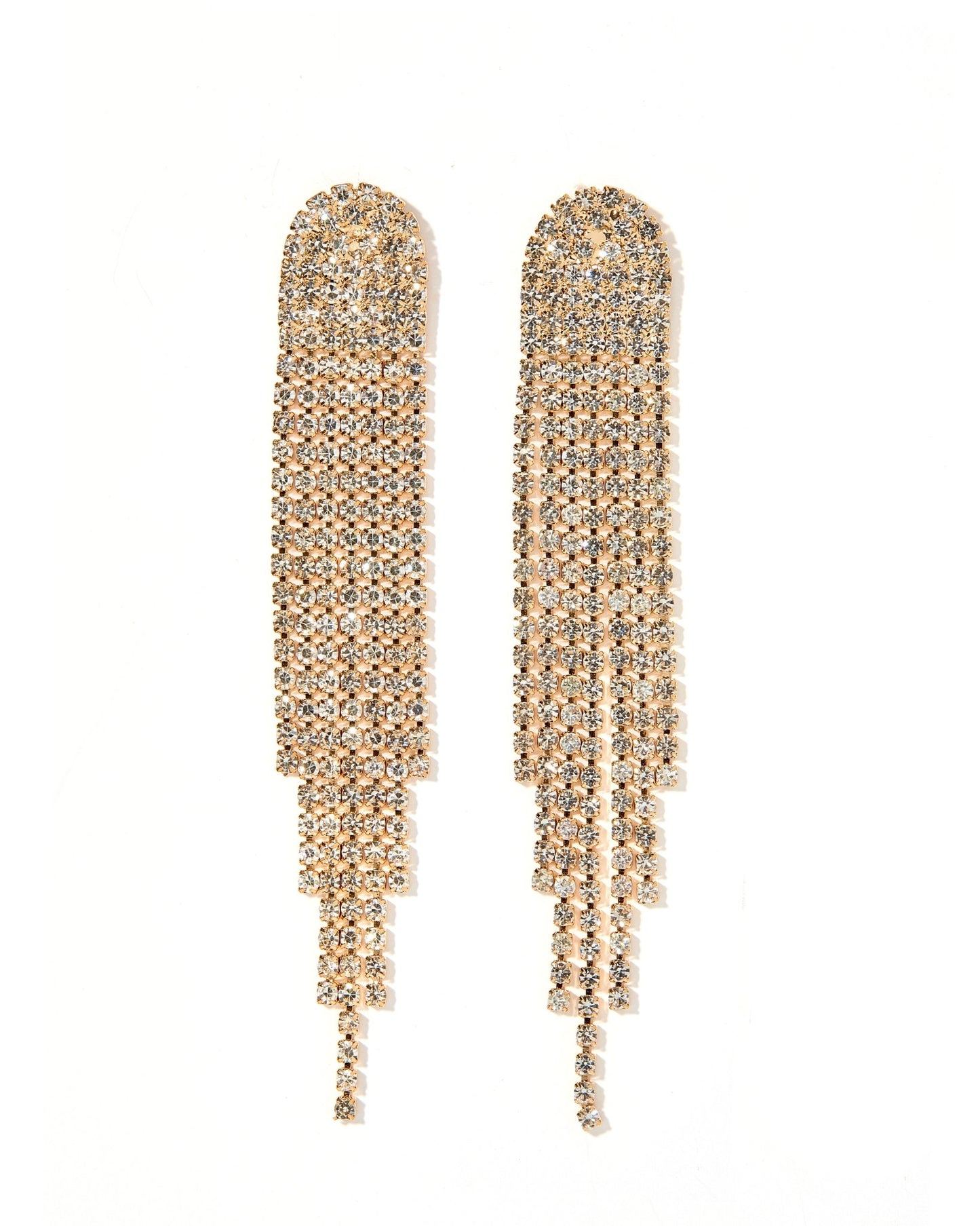 Carrie Statement Earrings - Gold - Shop LINNY CO