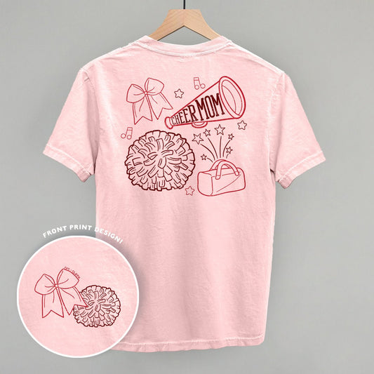 Cheer Mom Doodle (Back Print) - Shop LINNY CO