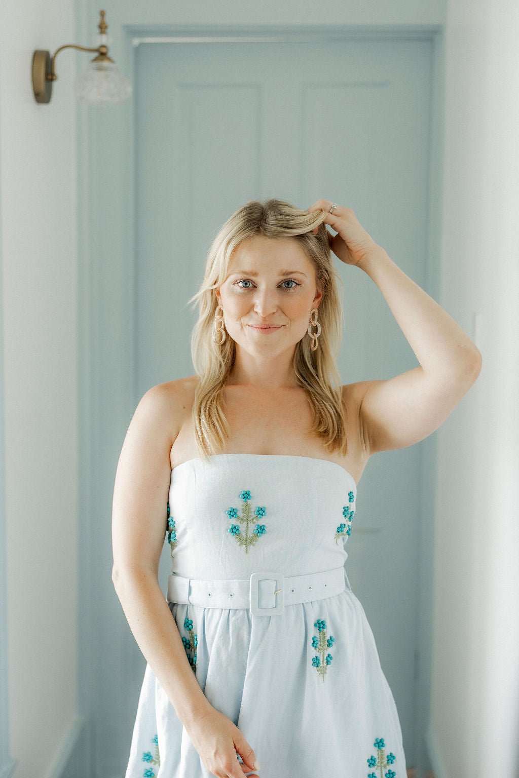 Courtney Statement Earring - Gold - Shop LINNY CO