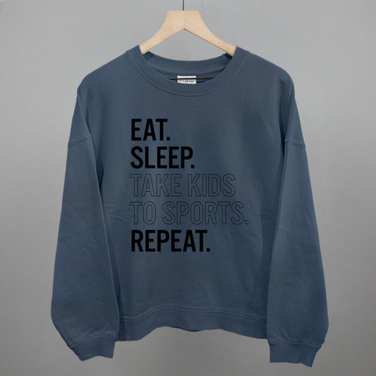 Eat Sleep Take Kids To Sports Repeat - Shop LINNY CO