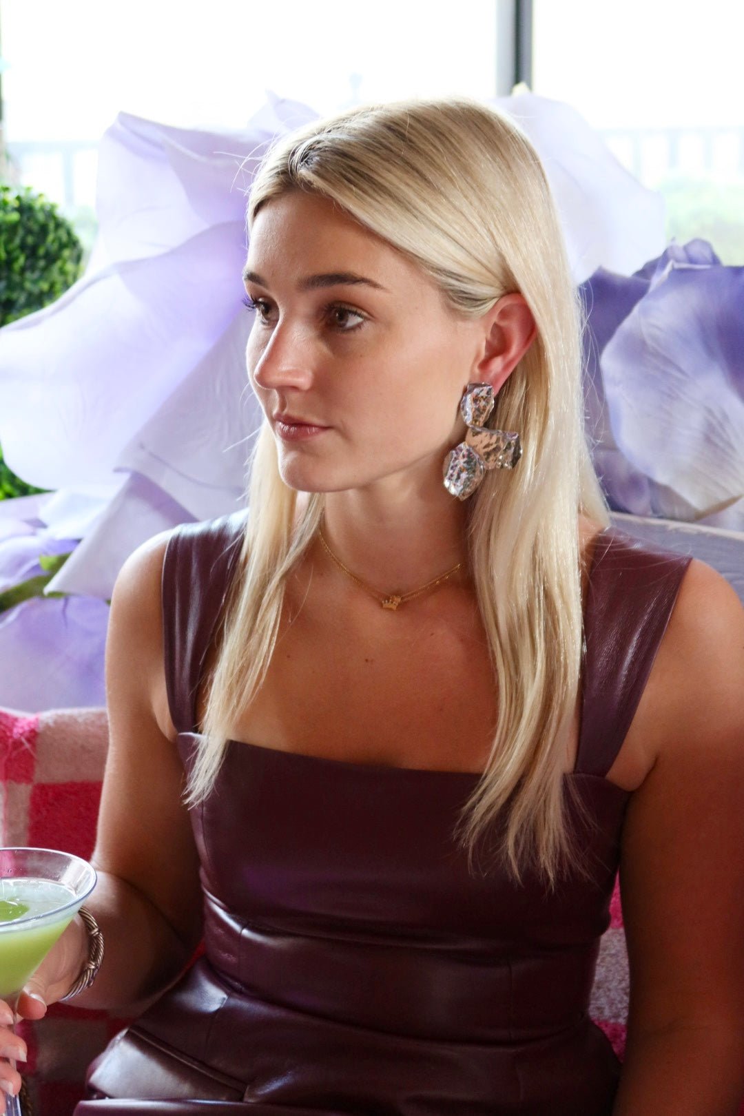 Eden Statement Earring - Silver - Shop LINNY CO