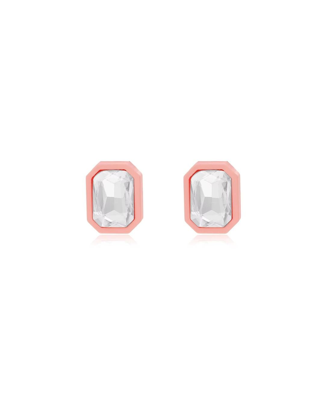 Eva Statement Earrings - Pink - Shop LINNY CO
