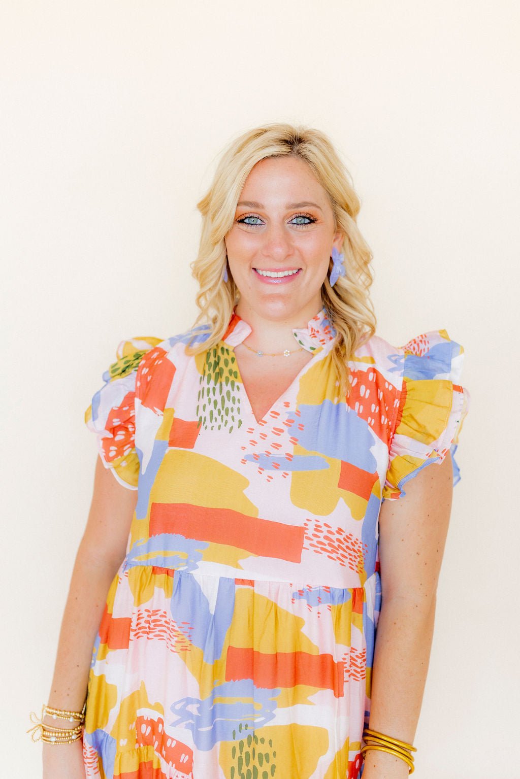 Fern Statement Earrings - Lavender Haze - Shop LINNY CO