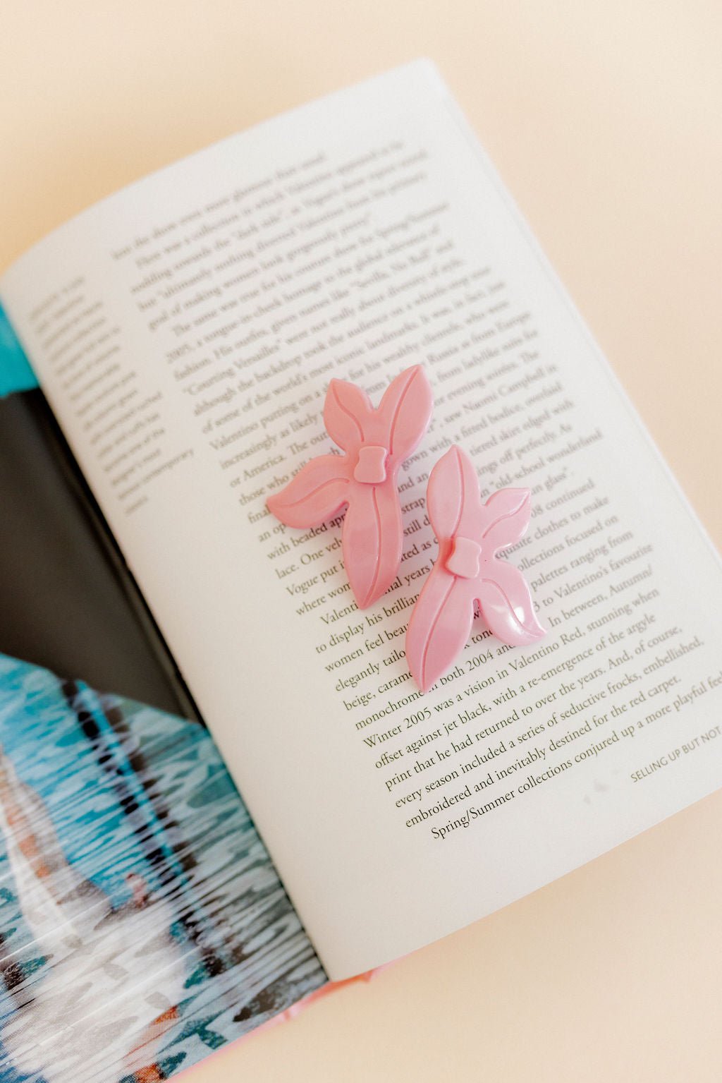 Fern Statement Earrings - Pink Peony - Shop LINNY CO