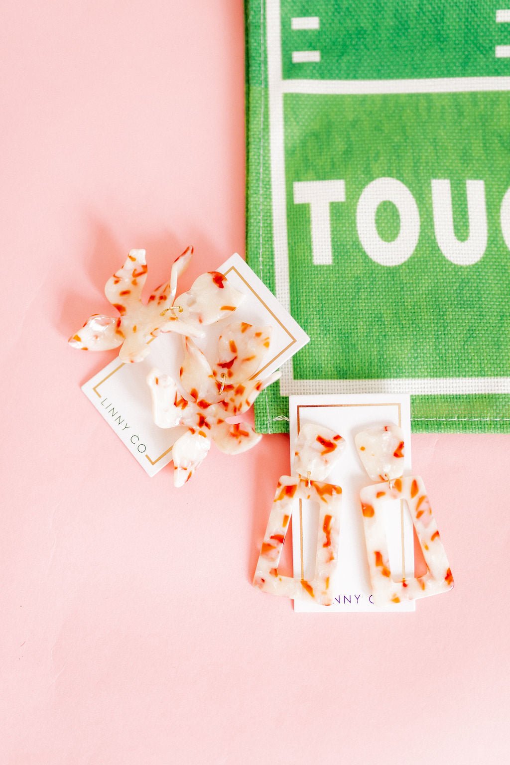 Flora Statement Earrings - Texas Pearl - Shop LINNY CO